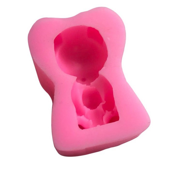 暴力熊 翻糖模具 手工皂模具 矽膠模具 皂模 巧克力模具 小熊蛋糕模具 矽膠手工皂模具