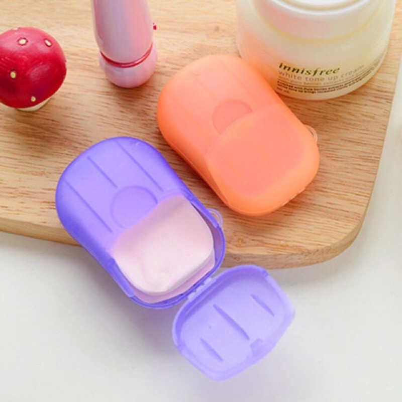 攜帶式 肥皂片 石鹼紙 紙肥皂