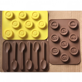 多款巧克力模具 蛋糕模具 圓形數字 卡通幾何 冰粒冰格 糖果餅乾 烘焙模具 巧克力模具