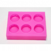 馬卡龍 矽膠模具 手工皂模DIY香皂肥皂模