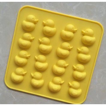 16孔 小鴨 巧克力模 冰格模 果凍模具 皂中皂